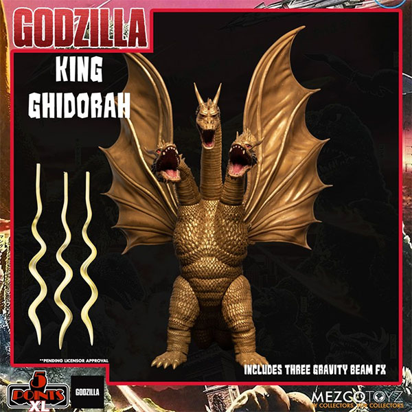 Mezco Godzilla Destroy All Monsters (1968) 5 Points Round 2 Deluxe Action Figure Box Set